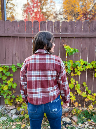 The Redwood Hooded Shacket