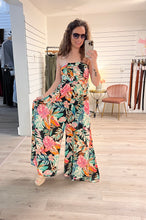 Load image into Gallery viewer, Floral Print Sleeveless Jumpsuit
