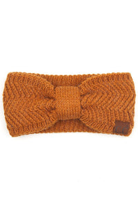 CC Chevron Knit Pattern Head Wrap