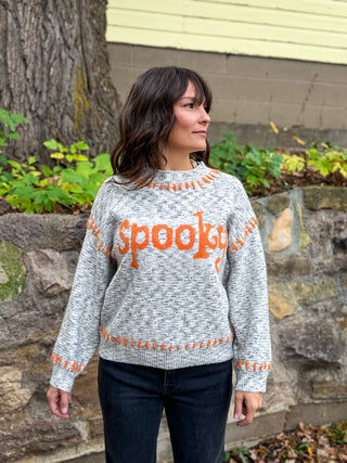 Spooky Season Knit Sweater