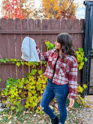 The Redwood Hooded Shacket