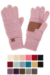 C.C Knitted Glove with Fleece Lining