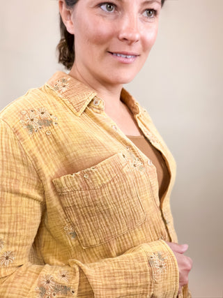 Meadowlark Embroidered Shirt