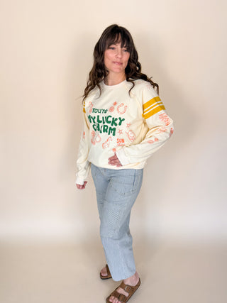 Lucky Charm Terry Sweatshirt