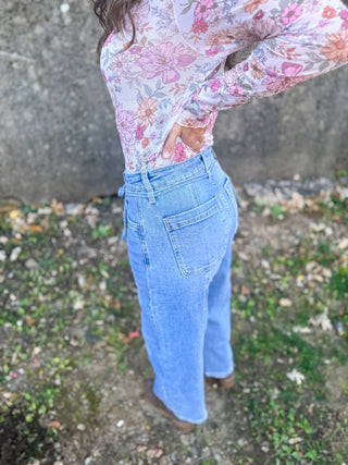 Hayden Barrel Tie Jeans