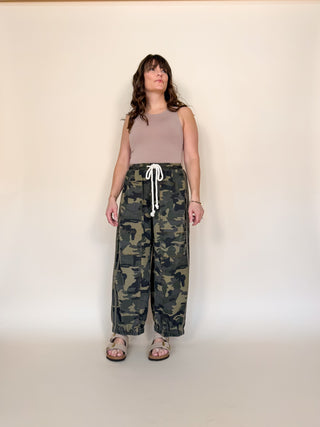 Field Day Camo Drawstring Pants
