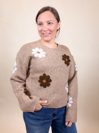 Meadowlark Floral Sweater