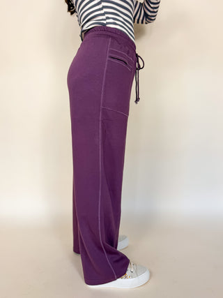 Morning Routine Wide Leg Lounge Pants