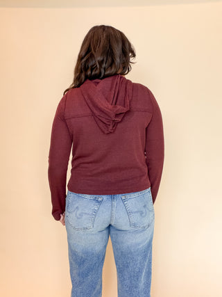 Cabin Weekend Hooded Cardigan