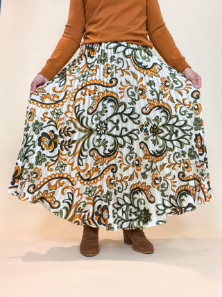 Florence Pleated Skirt