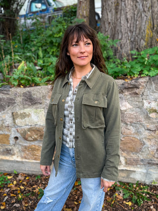 Autumn Glen Fitted Plaid Shirt