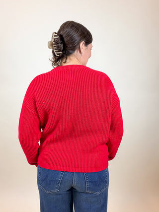 Holly Jolly Script Sweater