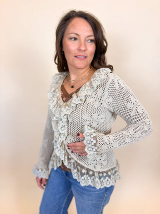 Romance in Lace Cardigan