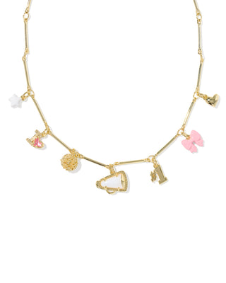 Cheer Gold Charm Necklace by Kendra Scott
