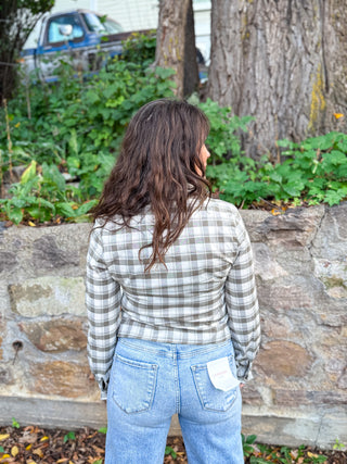 Autumn Glen Fitted Plaid Shirt