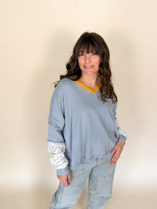 Liberty Lace Pullover