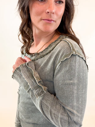 Oakridge Textured Knit Top