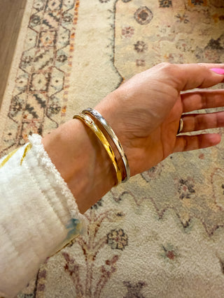 Classic Pavé Hinge Bangle