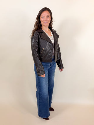 Renegade Distressed Moto Jacket