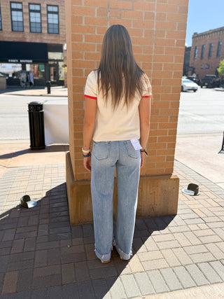 Vintage Soul Tee – Red Pop