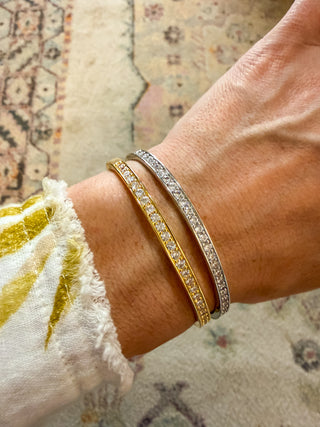Classic Pavé Hinge Bangle