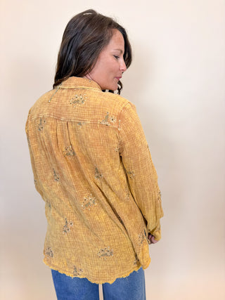 Meadowlark Embroidered Shirt