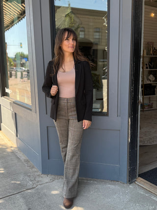 Fifth Avenue Long Sleeve Knit Blazer
