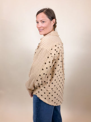 Dot Theory Gauze Shirt