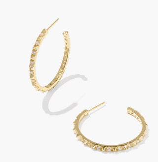 Fate Hoop Earrings by Kendra Scott
