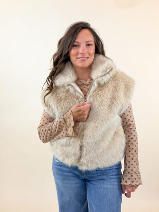 Astor Faux Fur Vest
