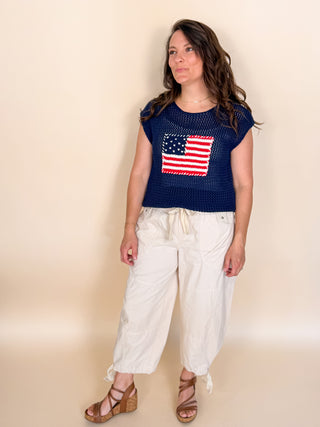 Freedom Stitch Knit Top