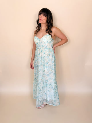 Blooming Grace Midi Dress