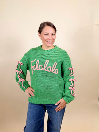 Fa La La Bow Sweater