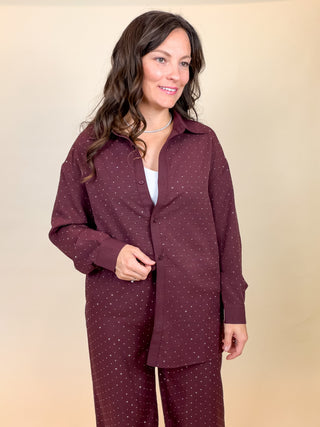 Vesper Embellished Button Down Shirt