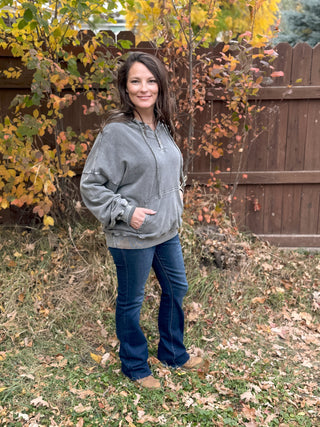 Peace Patch Washed Terry Pullover