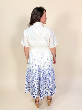 Mediterranean Muse Midi Dress Medium
