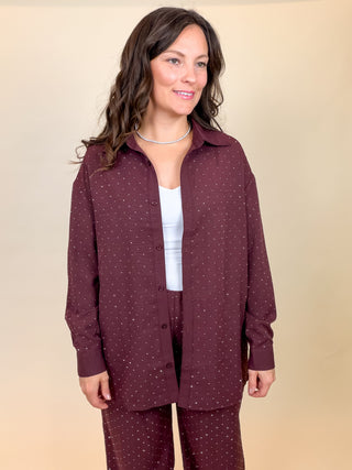 Vesper Embellished Button Down Shirt