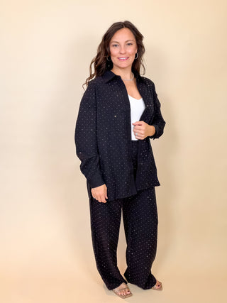Vesper Embellished Button Down Shirt