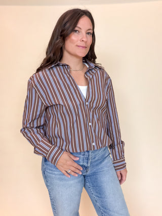 Weekender Bubble Hem Shirt