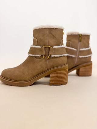 Bangle Shearling Bootie by Yellow Box