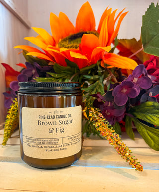 Fall Scent Collection | Soy Wood Wick Candle | Clad-Pine Candle Co.