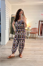 Load image into Gallery viewer, Sleeveless Print Jumpsuit
