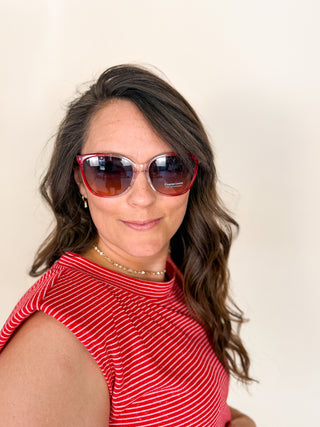 Capri Cat-Eye Sunglasses