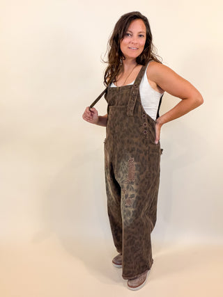 Untamed Leopard Overalls
