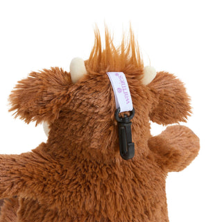 Highland Cow Bag Charm