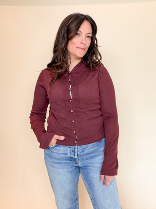 Cabin Weekend Hooded Cardigan