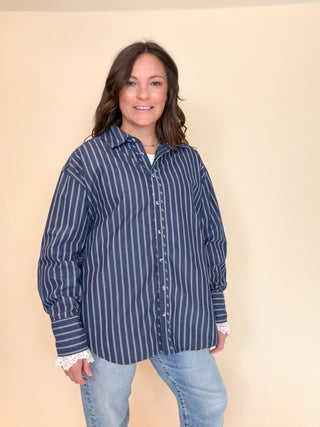 Off the Record Button Down