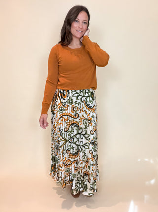 Florence Pleated Skirt