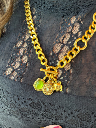 Raina Charm Necklace
