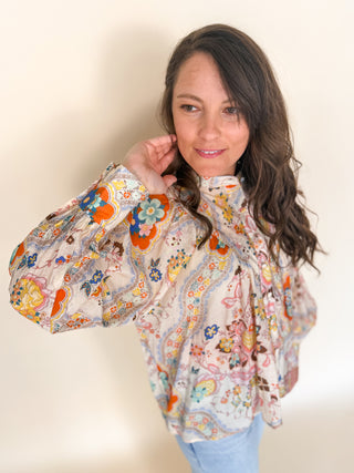 Marigold Muse Blouse